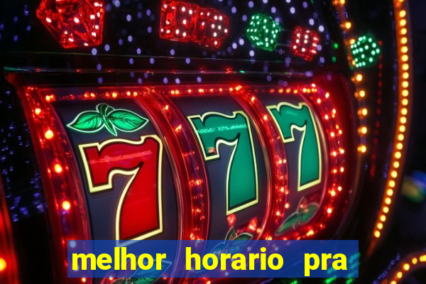 melhor horario pra jogar fortune rabbit